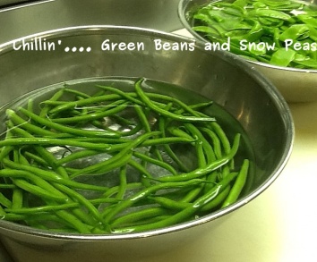 A photo of the beans and peas