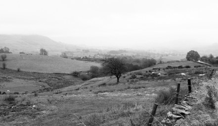 Black and White Photo of Yorkshire