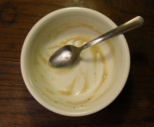 Photo of empty bowl