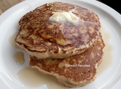 Photo of Oatmeal Apple Pancakes